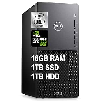 動作点検品‼️DELL XPS8900 i7 16GB 512SSD Win11 Dell - XPS 8960 Desktop - Intel Core i7-14700 - 16GB Memory
